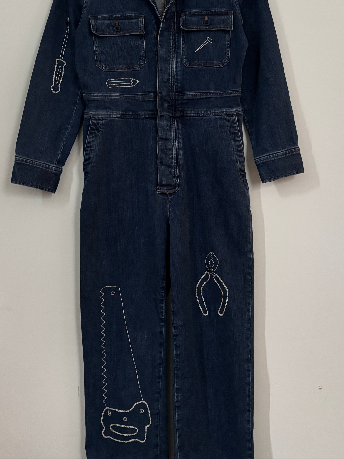 Idle Hands, Devils Tools Denim Jumpsuit
