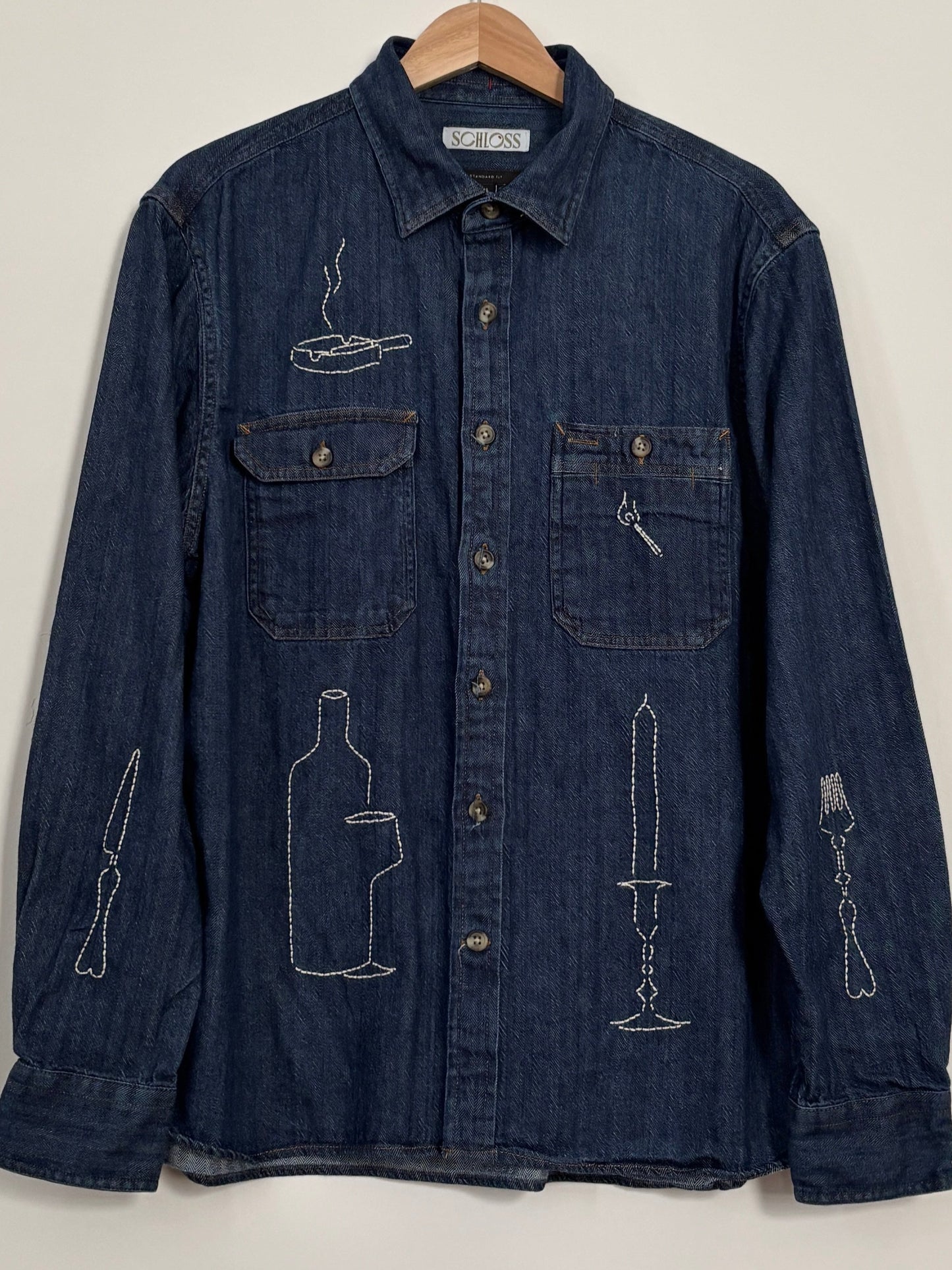 Cocktail Hour Denim Shirt