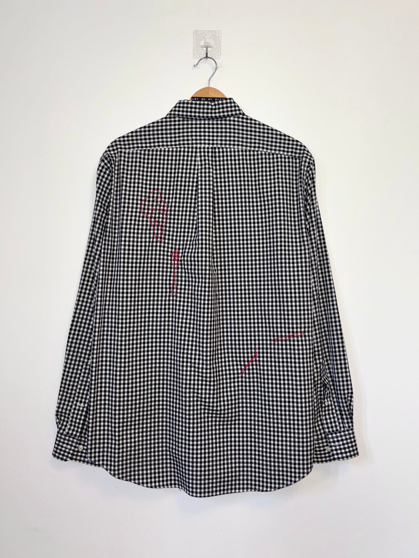 Smoking Section Gingham Button Down