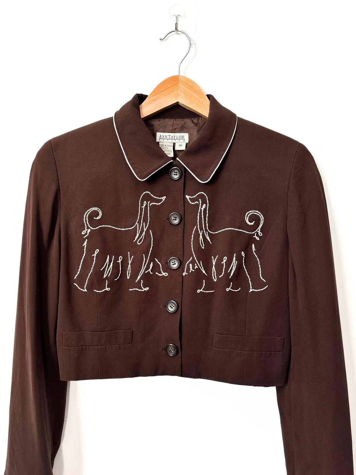Best In Show Silk Cropped Jacket