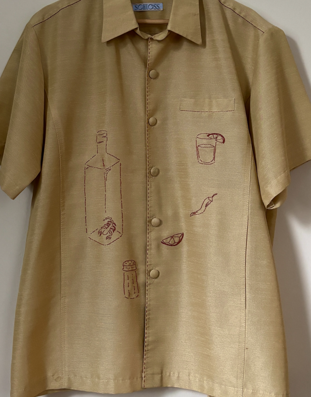 Mas Tequila Short Sleeve Oxford