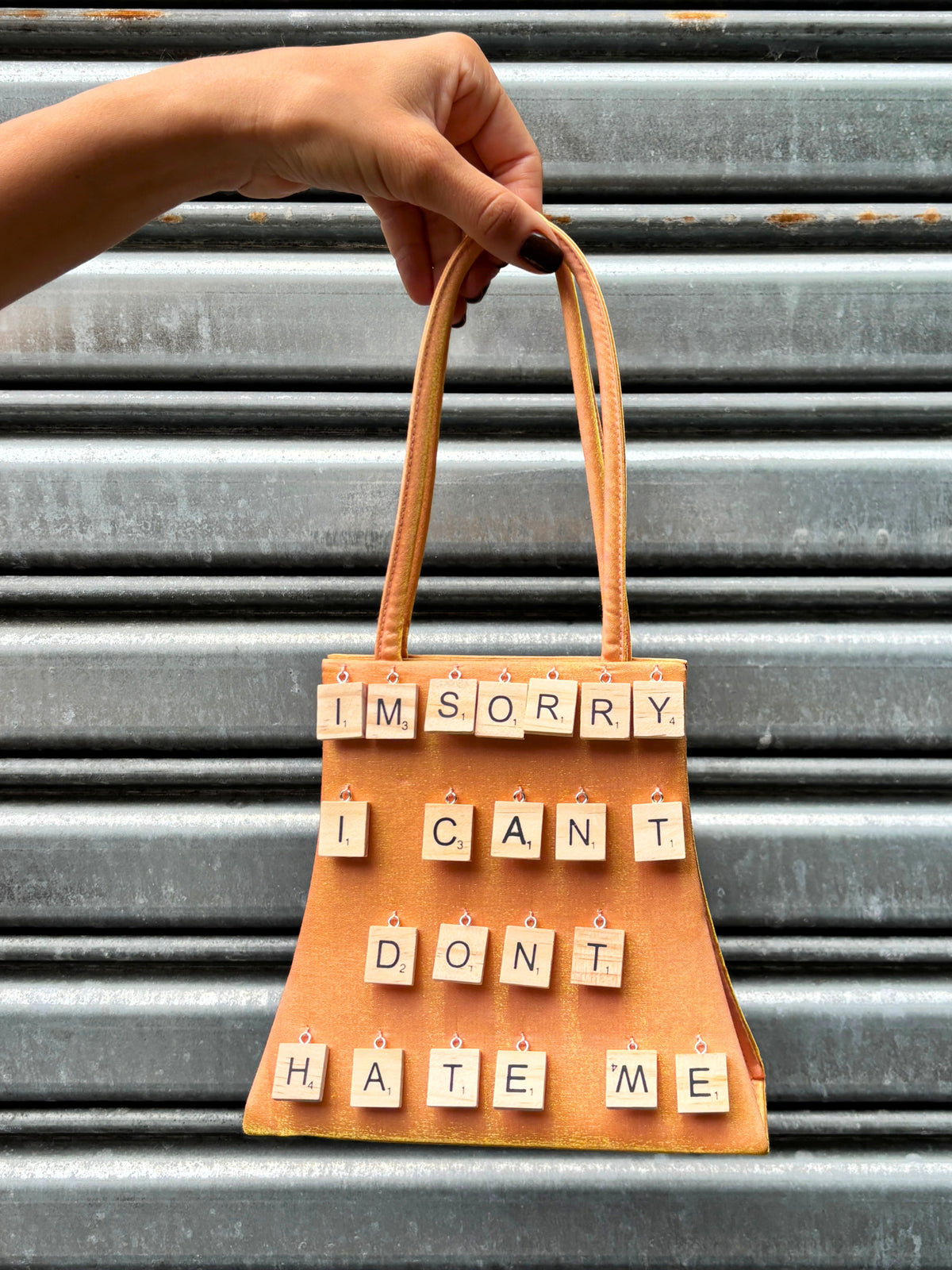 Berger And Fries Creamsicle Purse