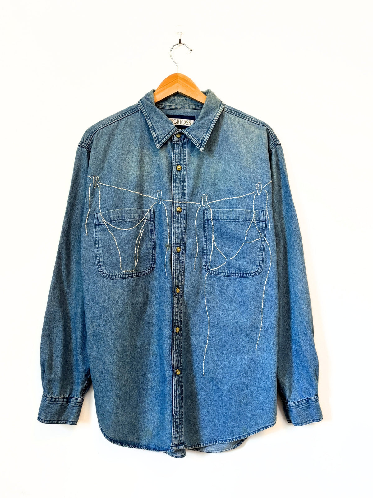 String Theory Denim Oxford