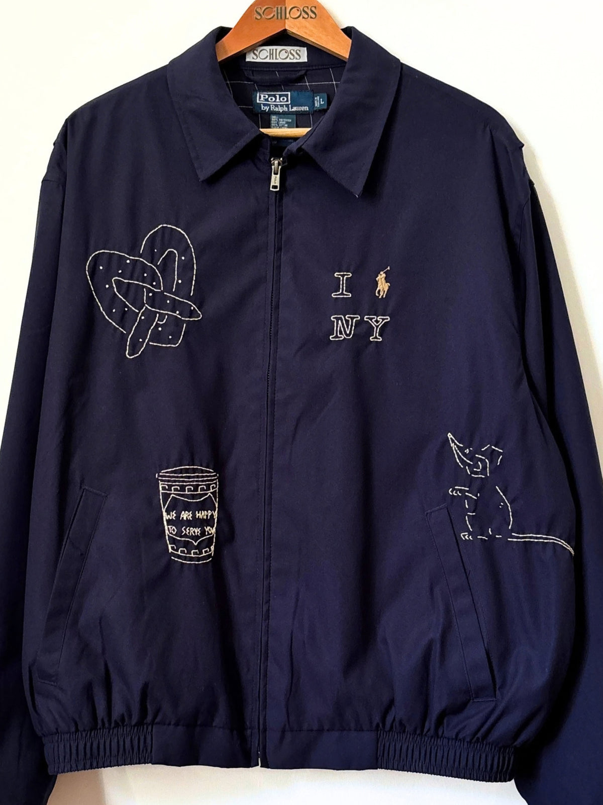 Happy To Serve You Harrington Jacket