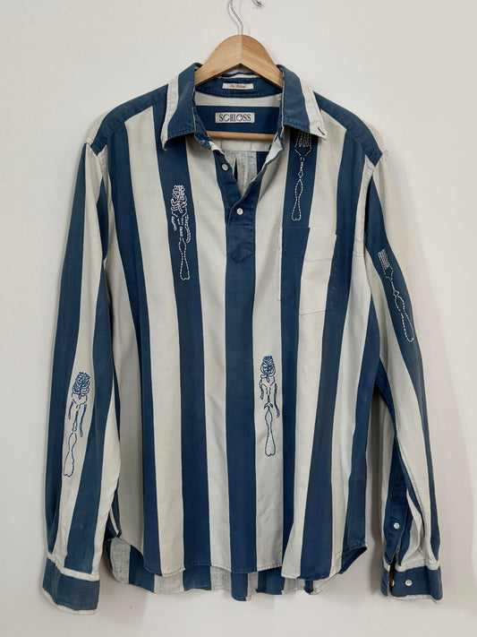 Give Us a Twirl Striped Shirt