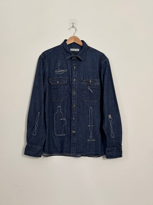 Cocktail Hour Denim Shirt