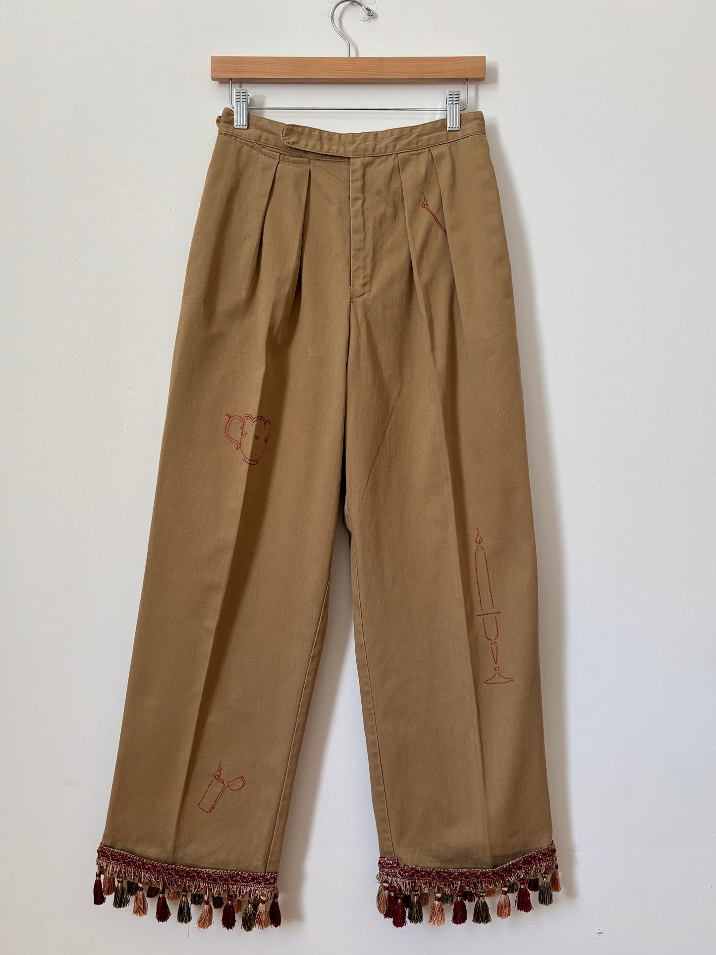 Got A Light? Tassel Trousers
