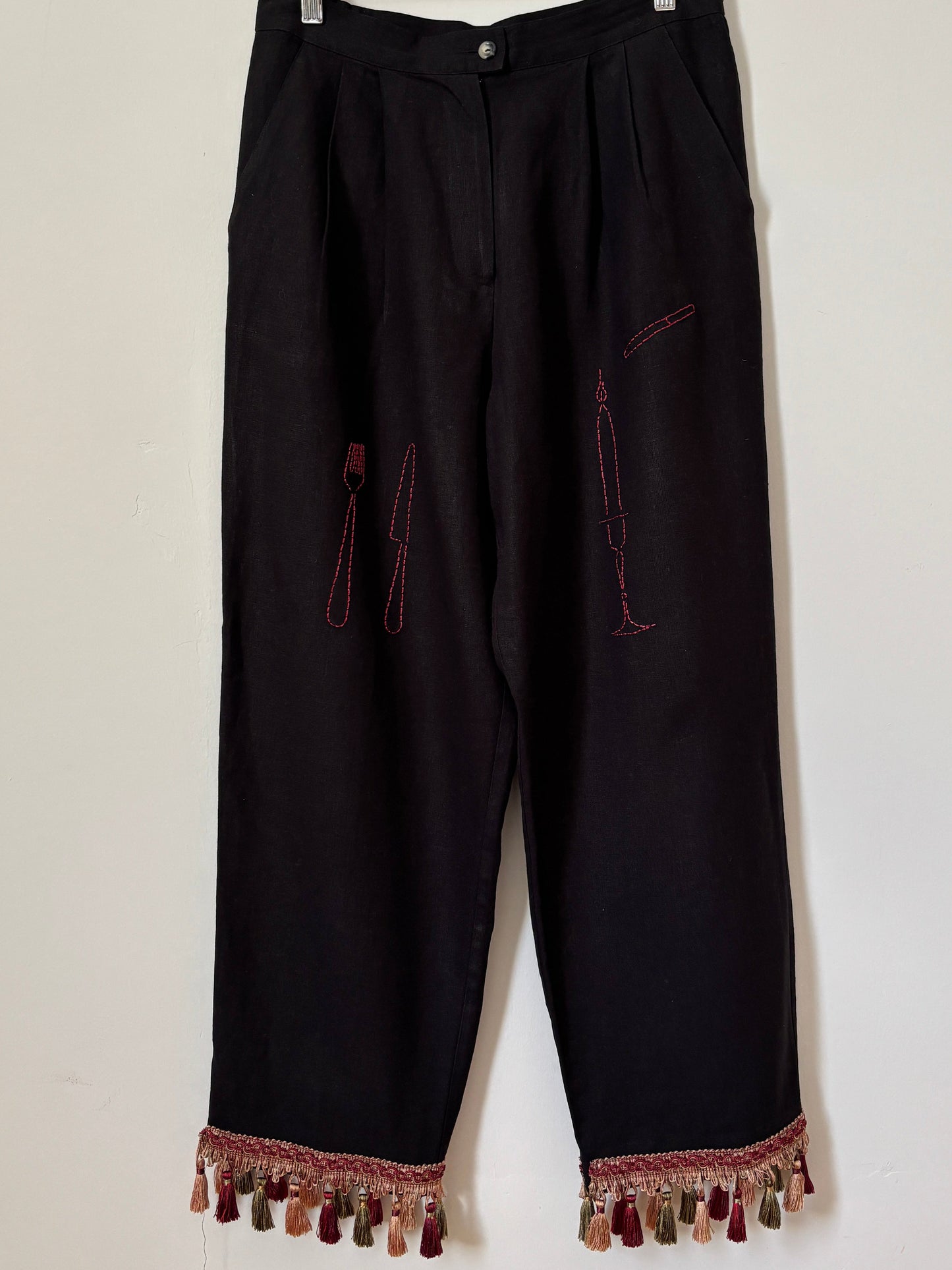 Table Manners Tassel Trousers