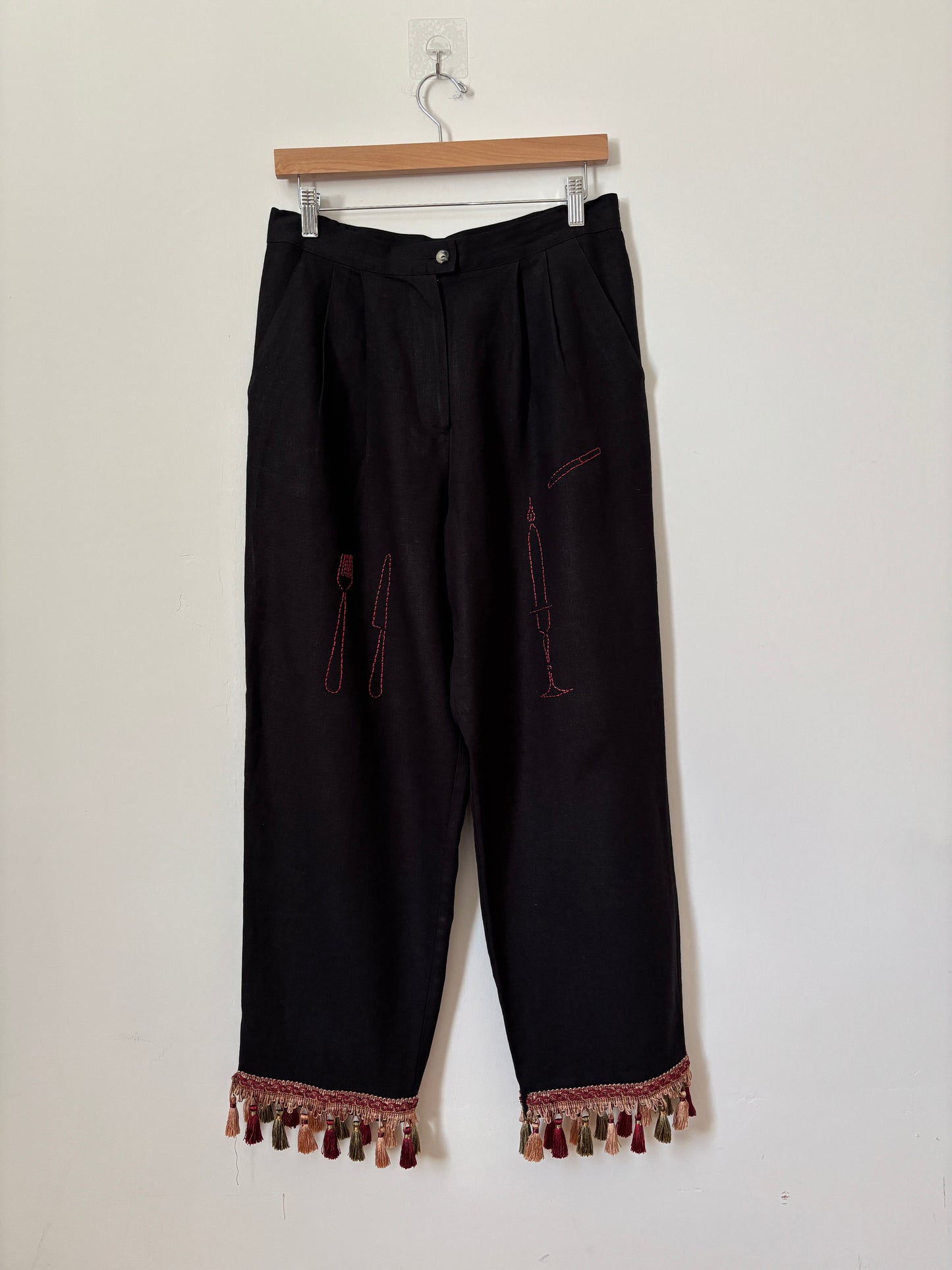 Table Manners Tassel Trousers