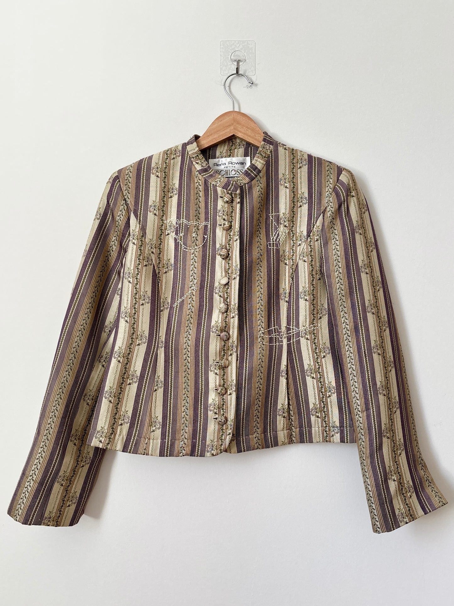 Sobremesa Jacket in Provencal Floral Stripe