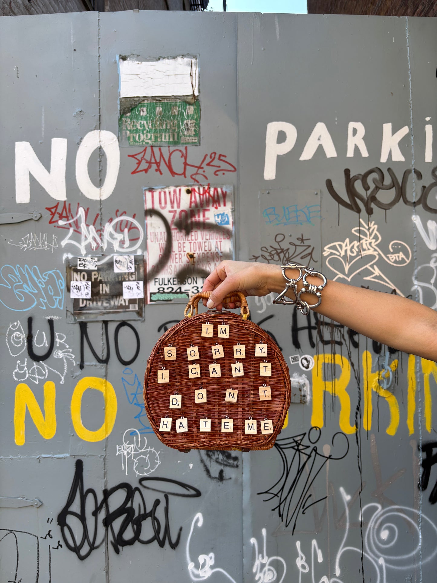 Berger And Fries Rattan Purse