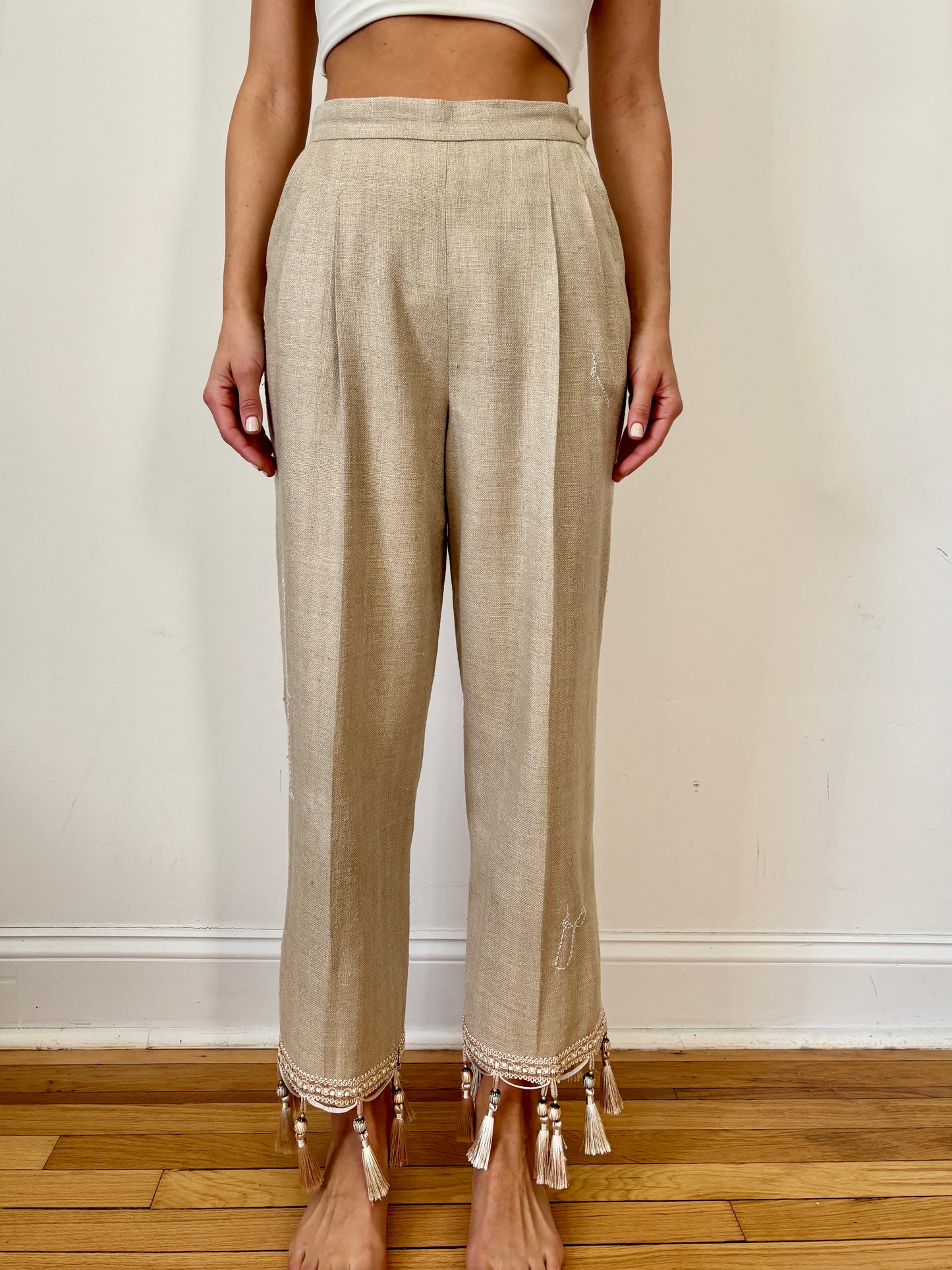 Got A Light? Tassel Trousers