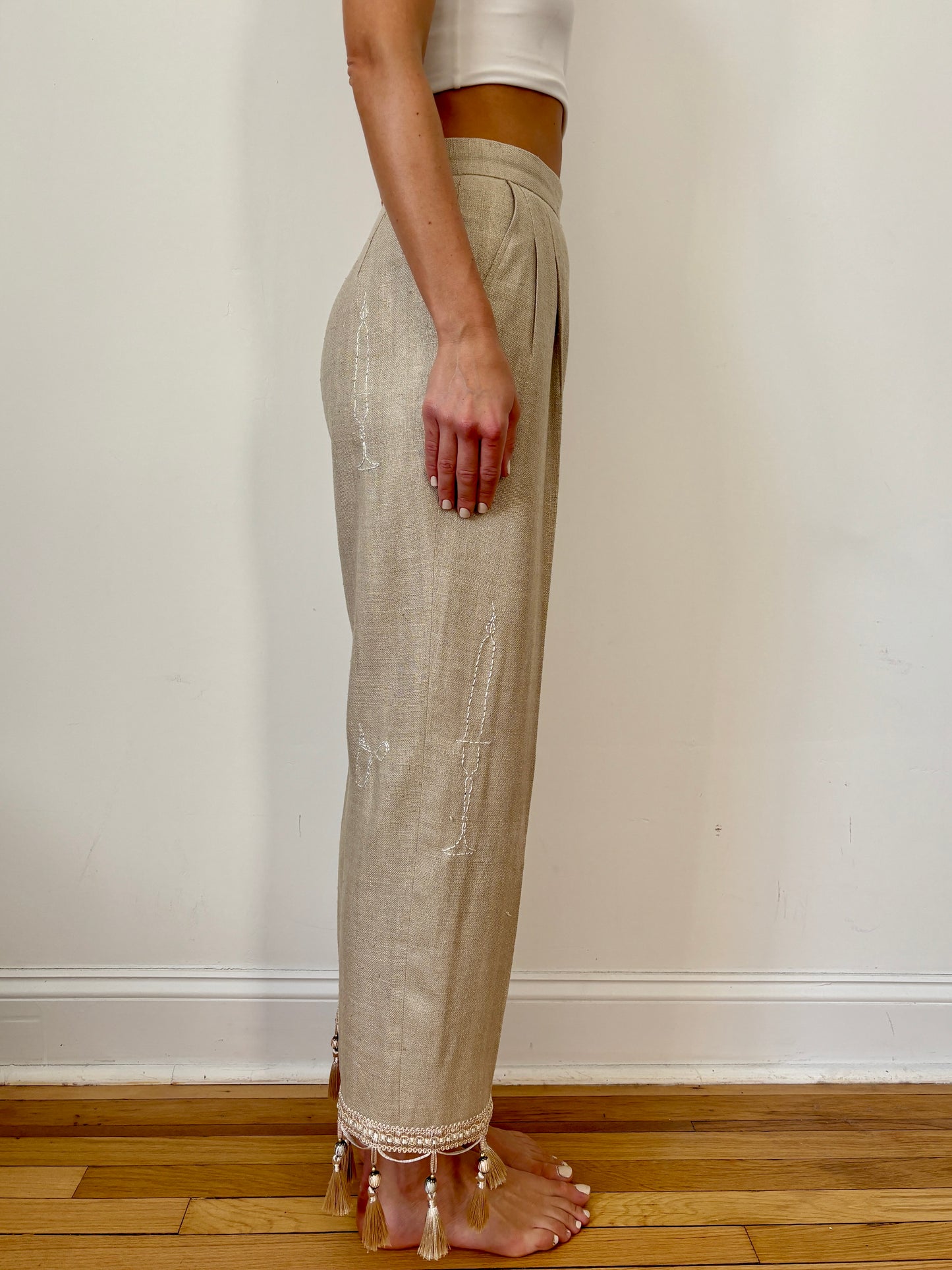 Got A Light? Tassel Trousers