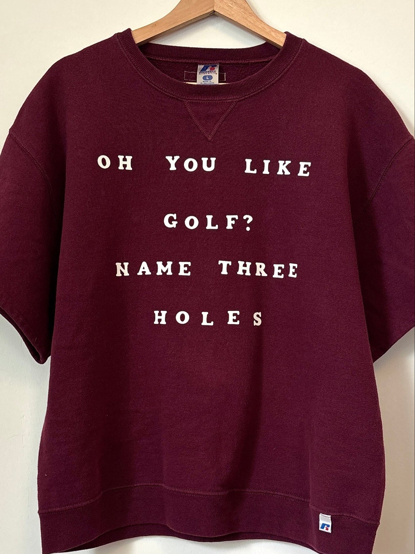 Holey Spirit Crewneck