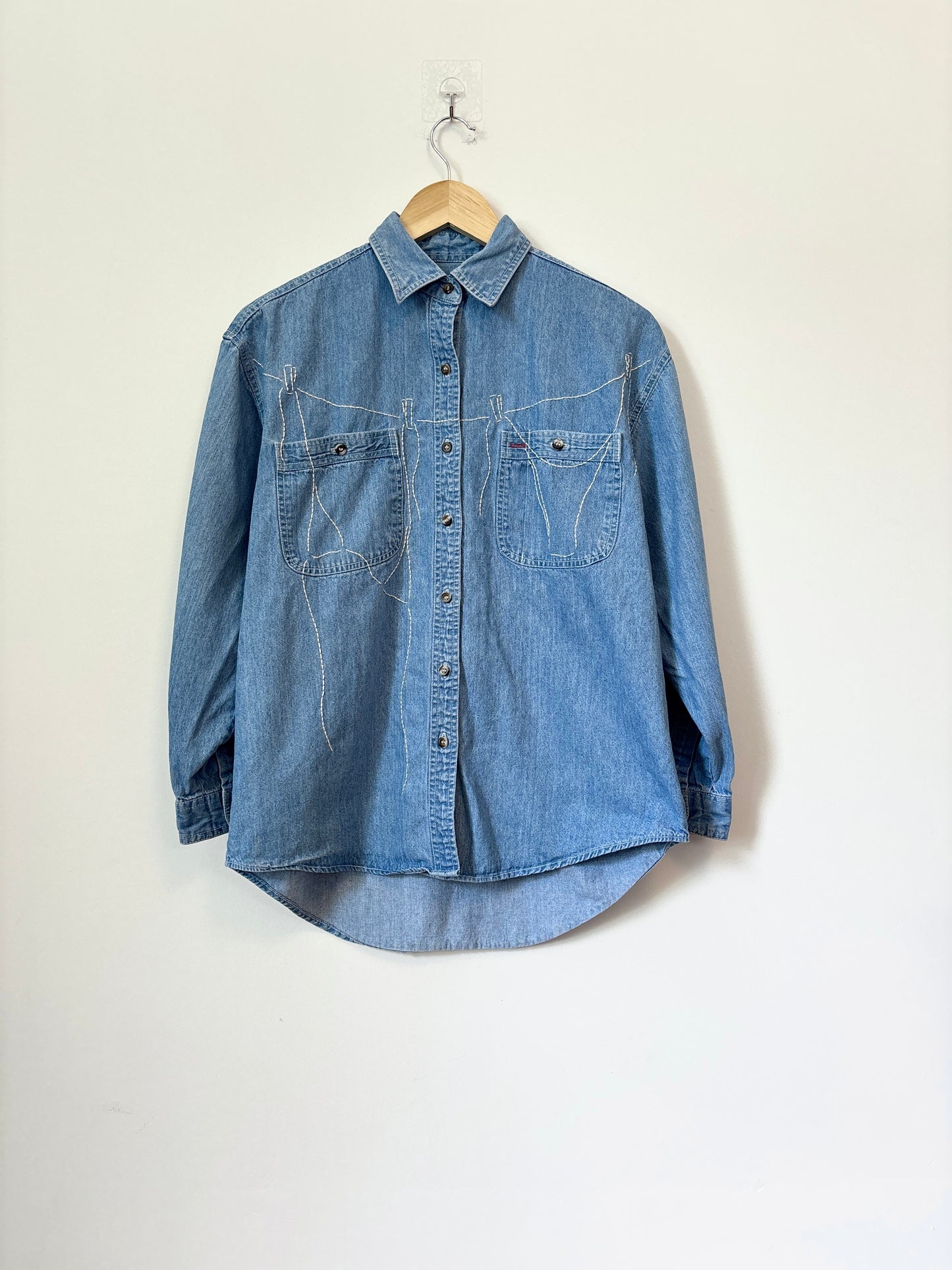 String Theory Denim Oxford