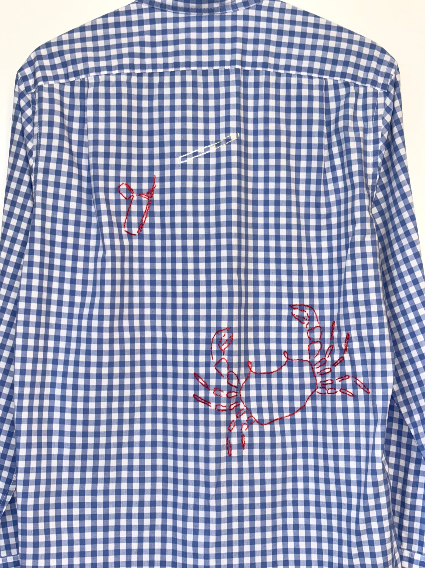 Smoking Section Gingham Button Down