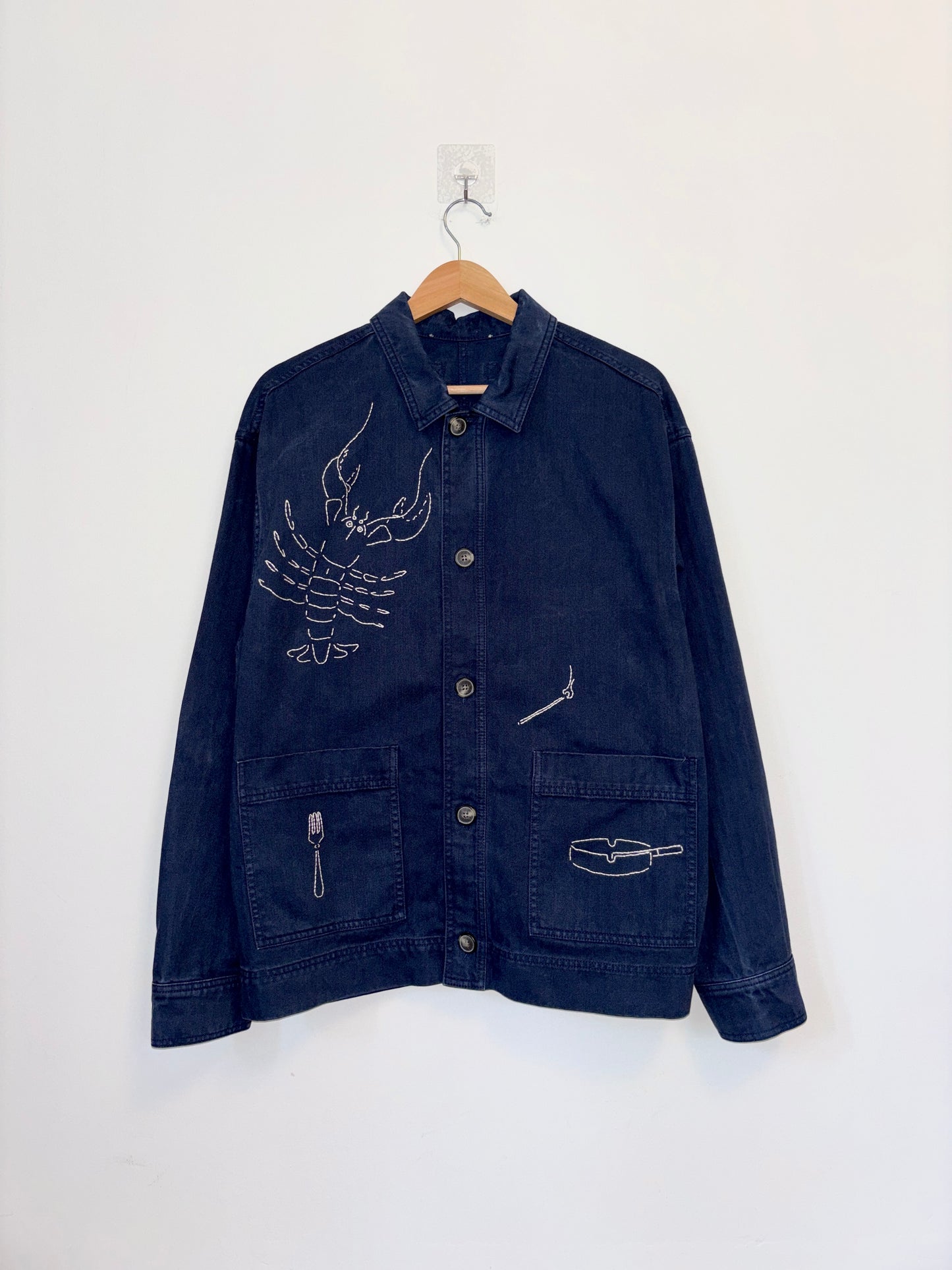 Smoking Section Chore Coat