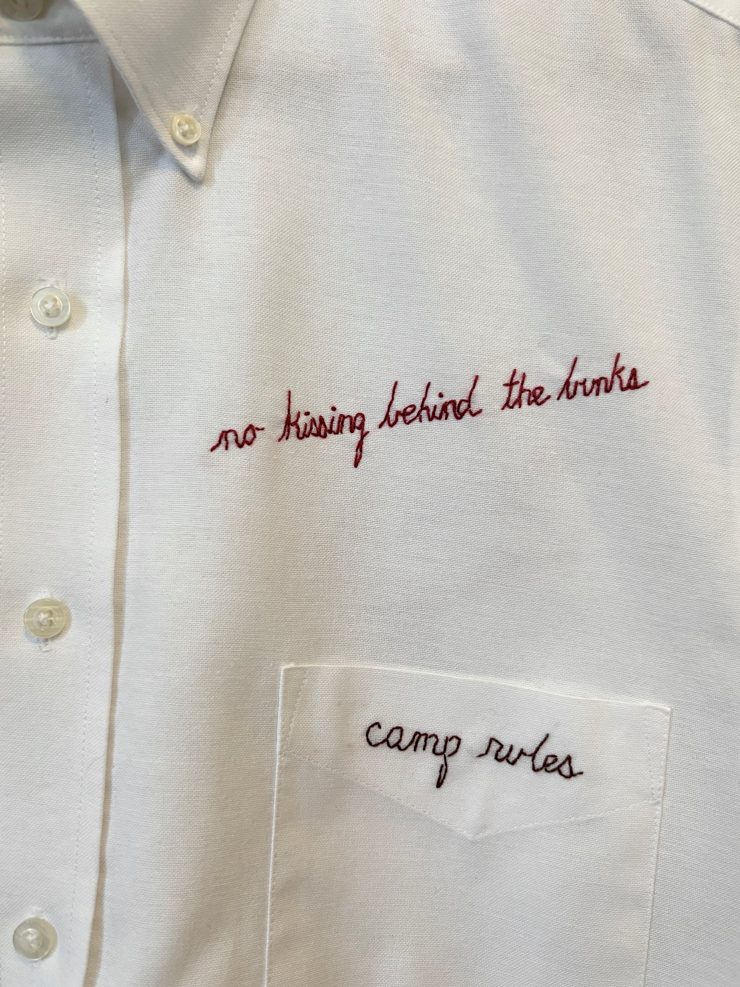 Camp Rules Camp Shirt