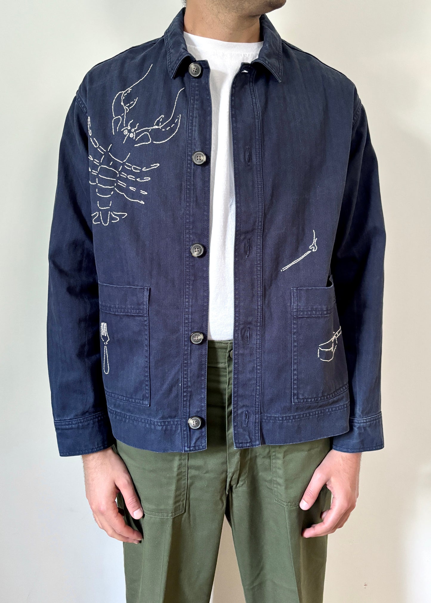 Smoking Section Chore Coat