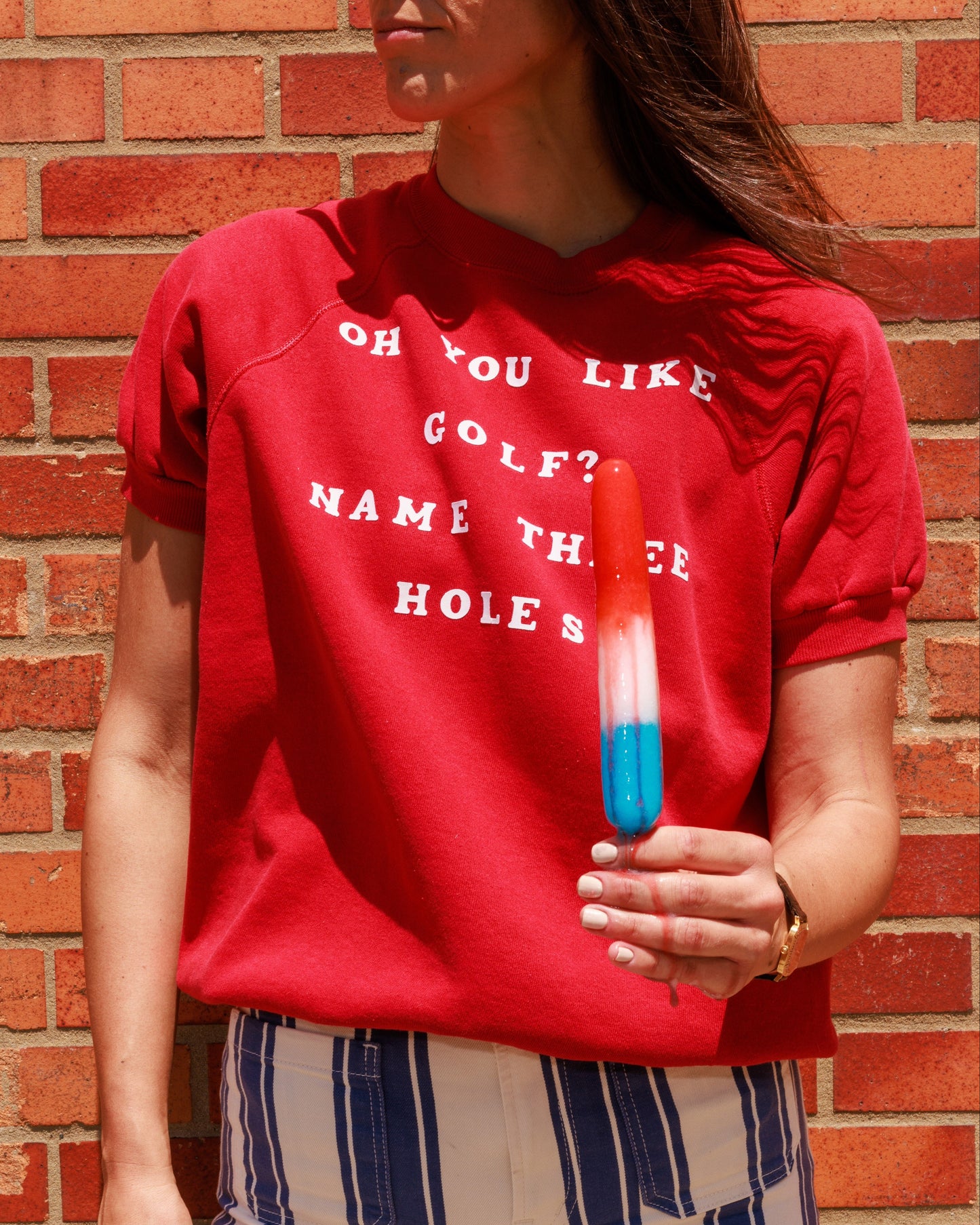 Holey Spirit Crewneck