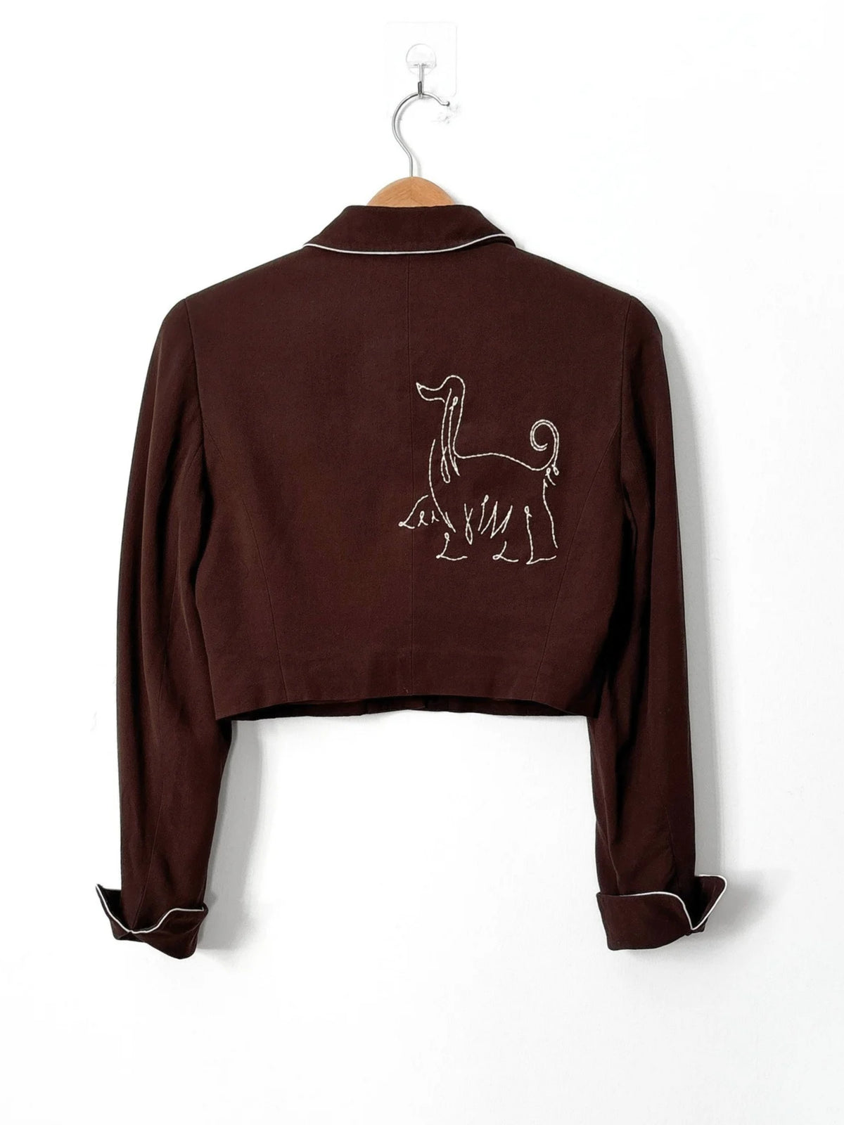 Best In Show Silk Cropped Jacket
