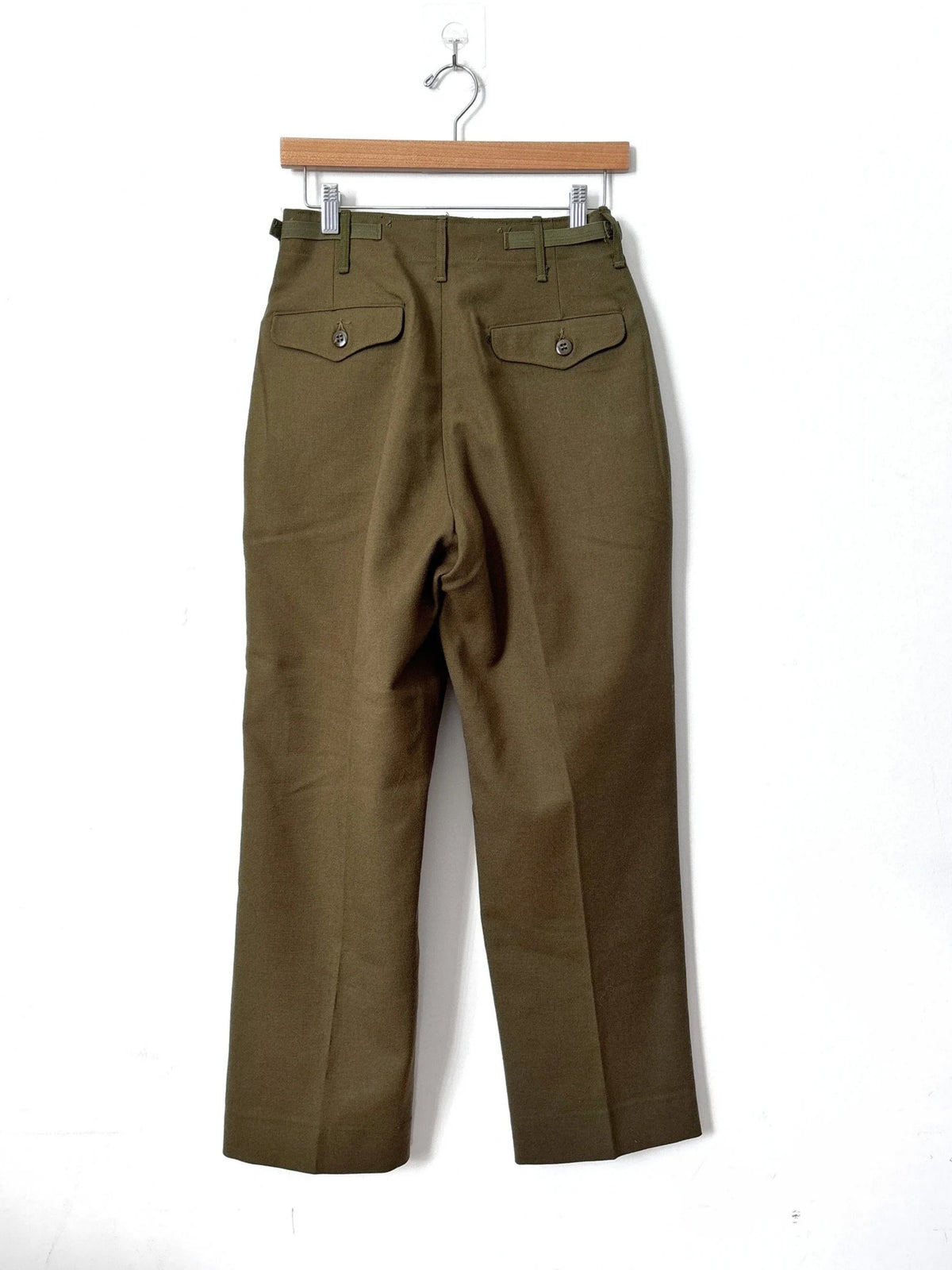 Capture The Flag Wool Military Trousers