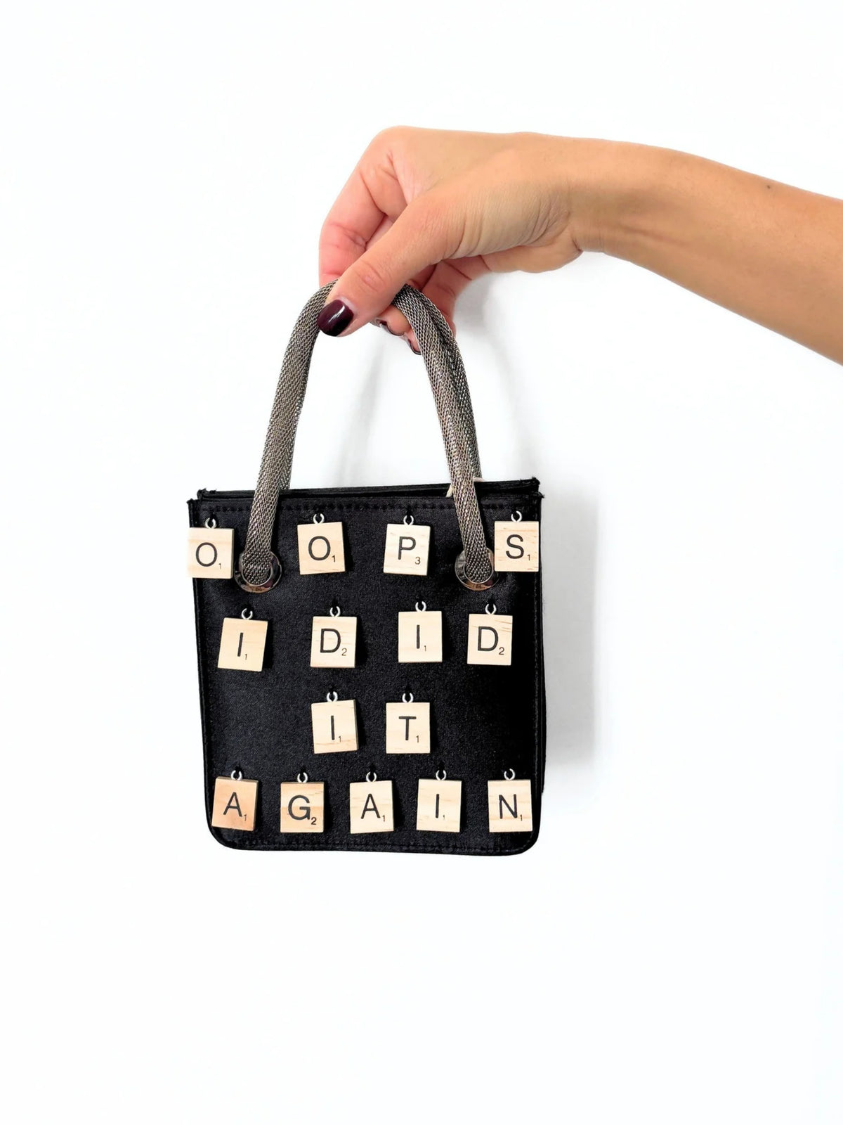 Not That Innocent Metal Mini Purse