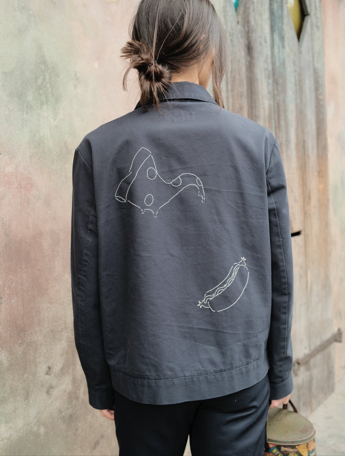 Happy To Serve You Canvas Jacket