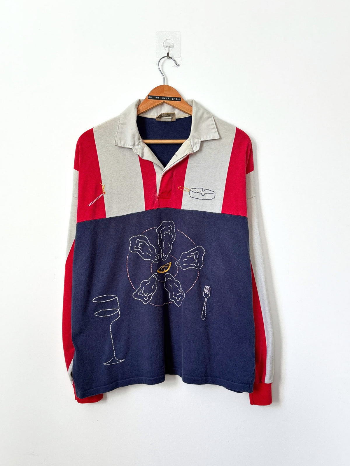 On The Half Shell Colorblock Rugby