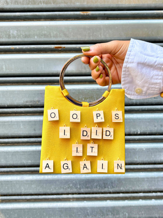 Not That Innocent Satin Mini Purse