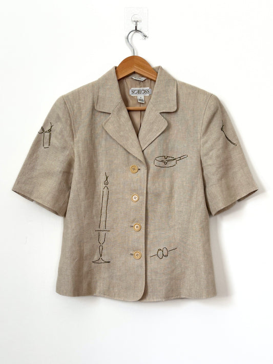 Sobremesa Short Sleeve Jacket