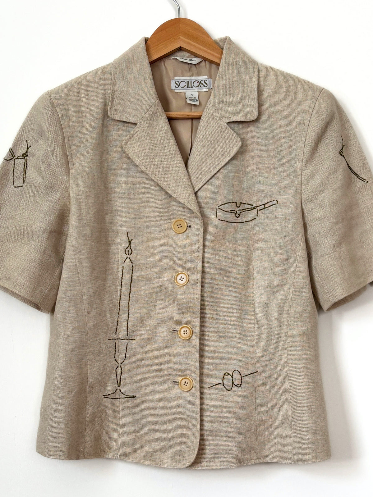 Sobremesa Short Sleeve Jacket