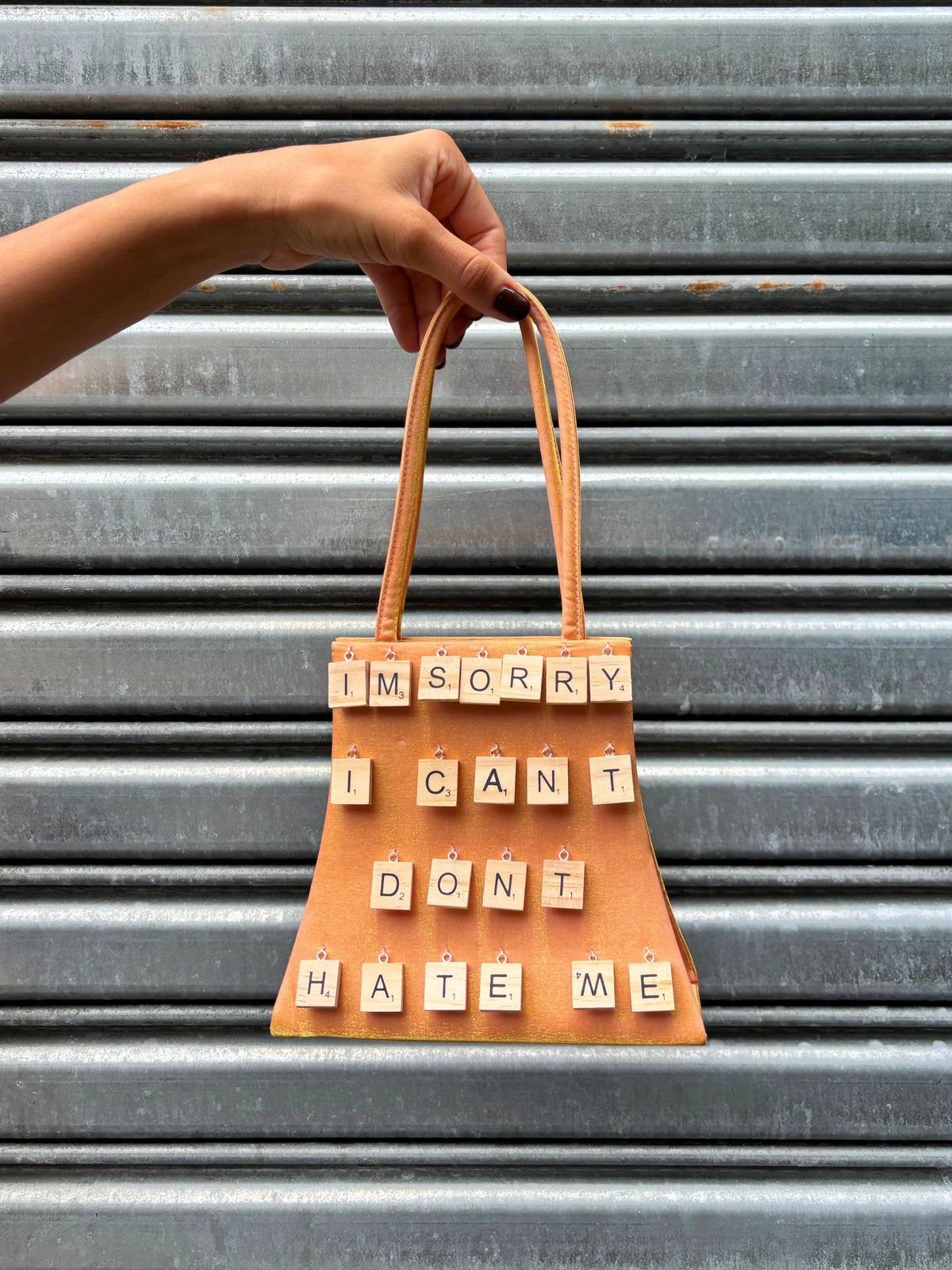 Berger And Fries Creamsicle Purse