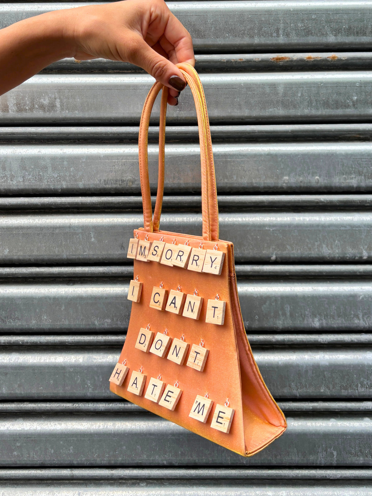 Berger And Fries Creamsicle Purse