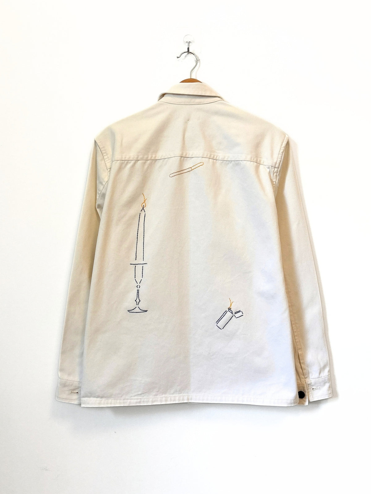 Smoking Section Chore Coat (White)