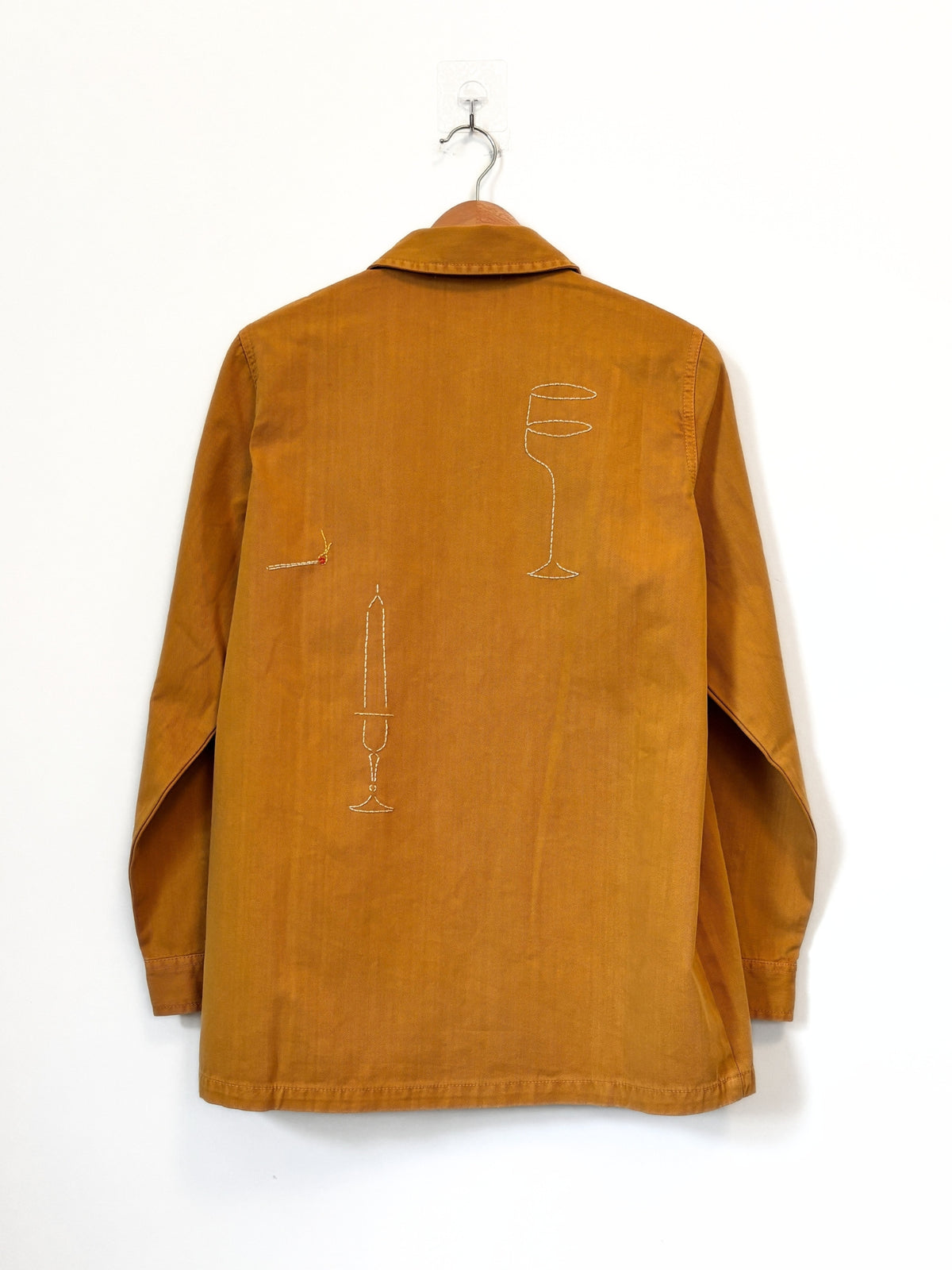 Smoking Section Chore Coat (Yellow)
