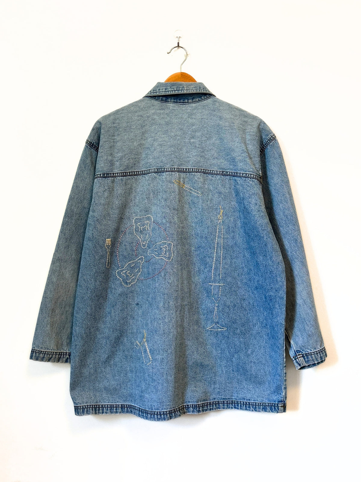 On The Half Shell Denim Chore Coat