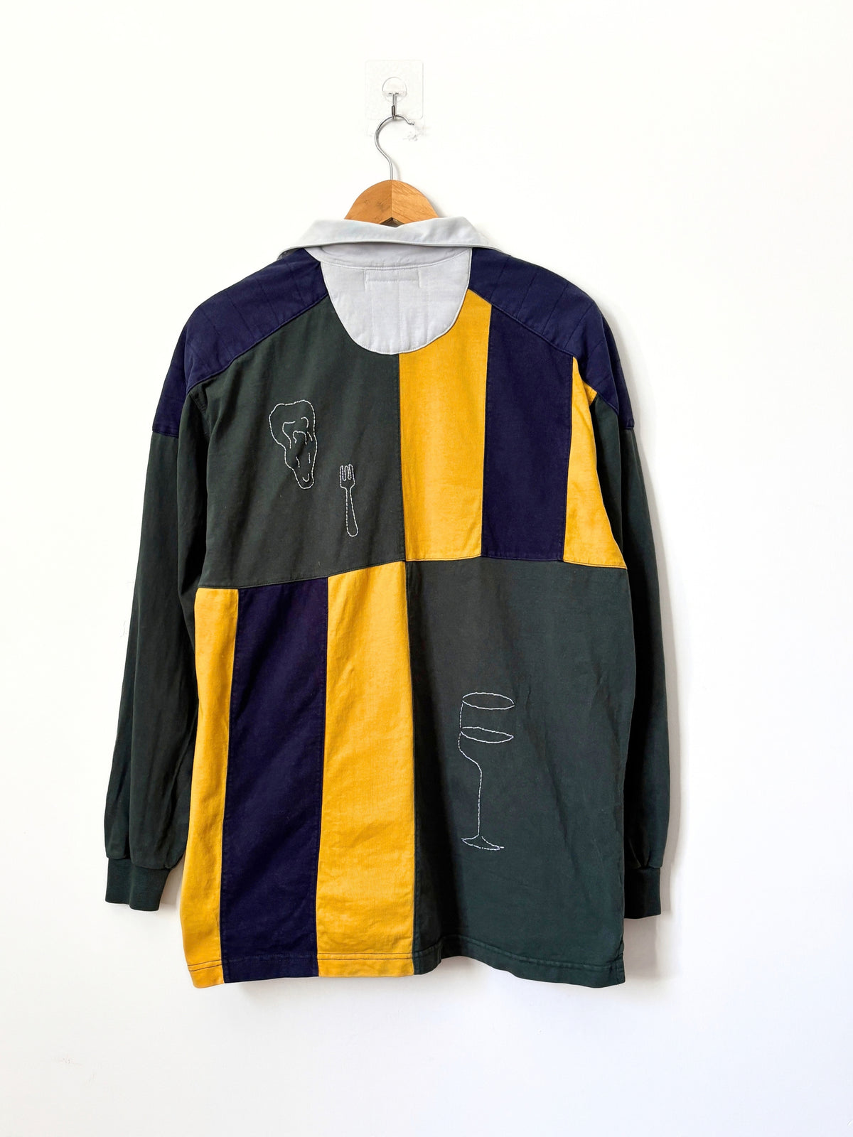 Smoking Section Colorblock Rugby