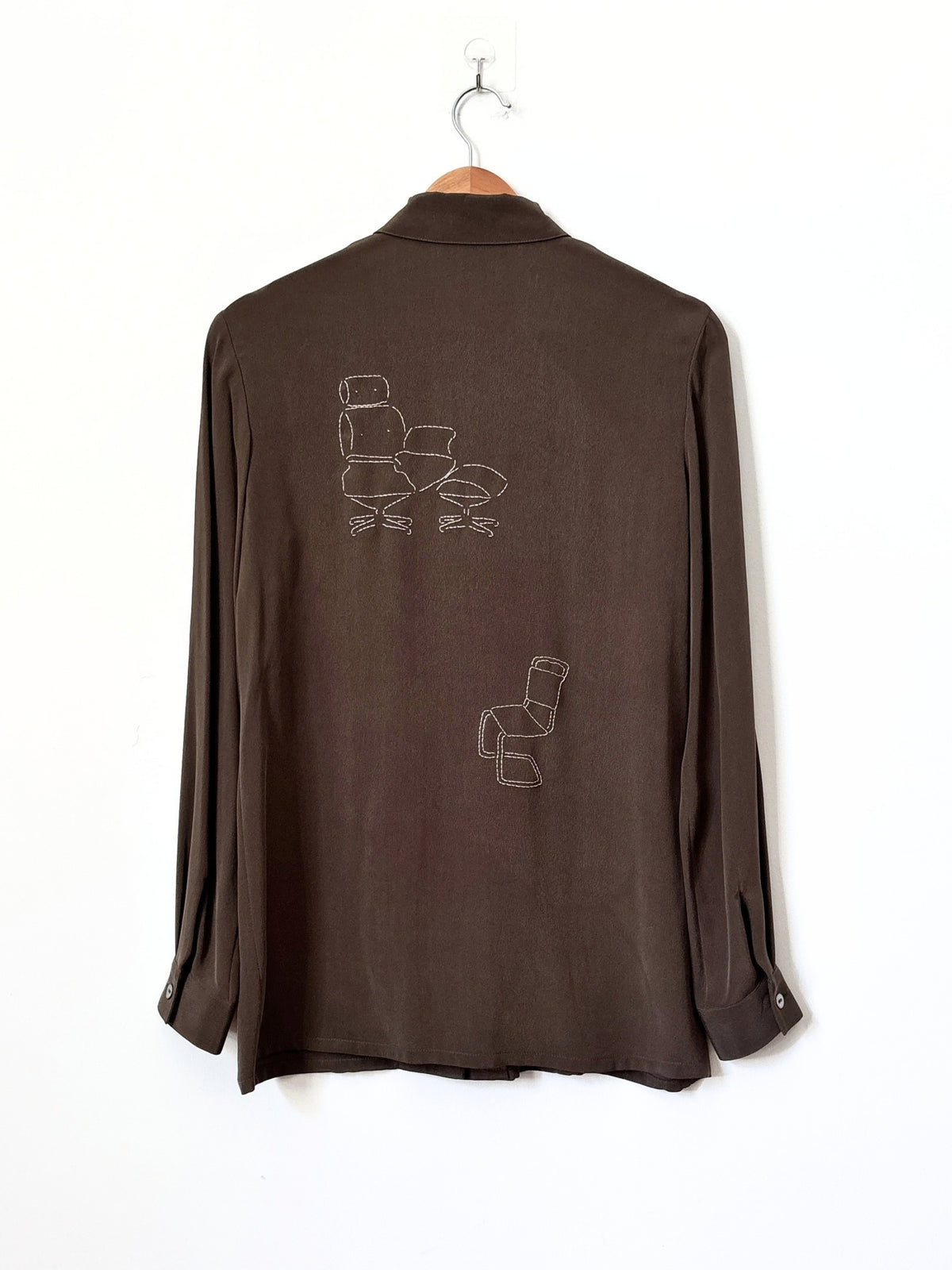Chairman Silk Button Down