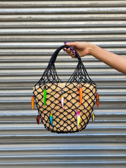 Gone Fishing Bucket Bag