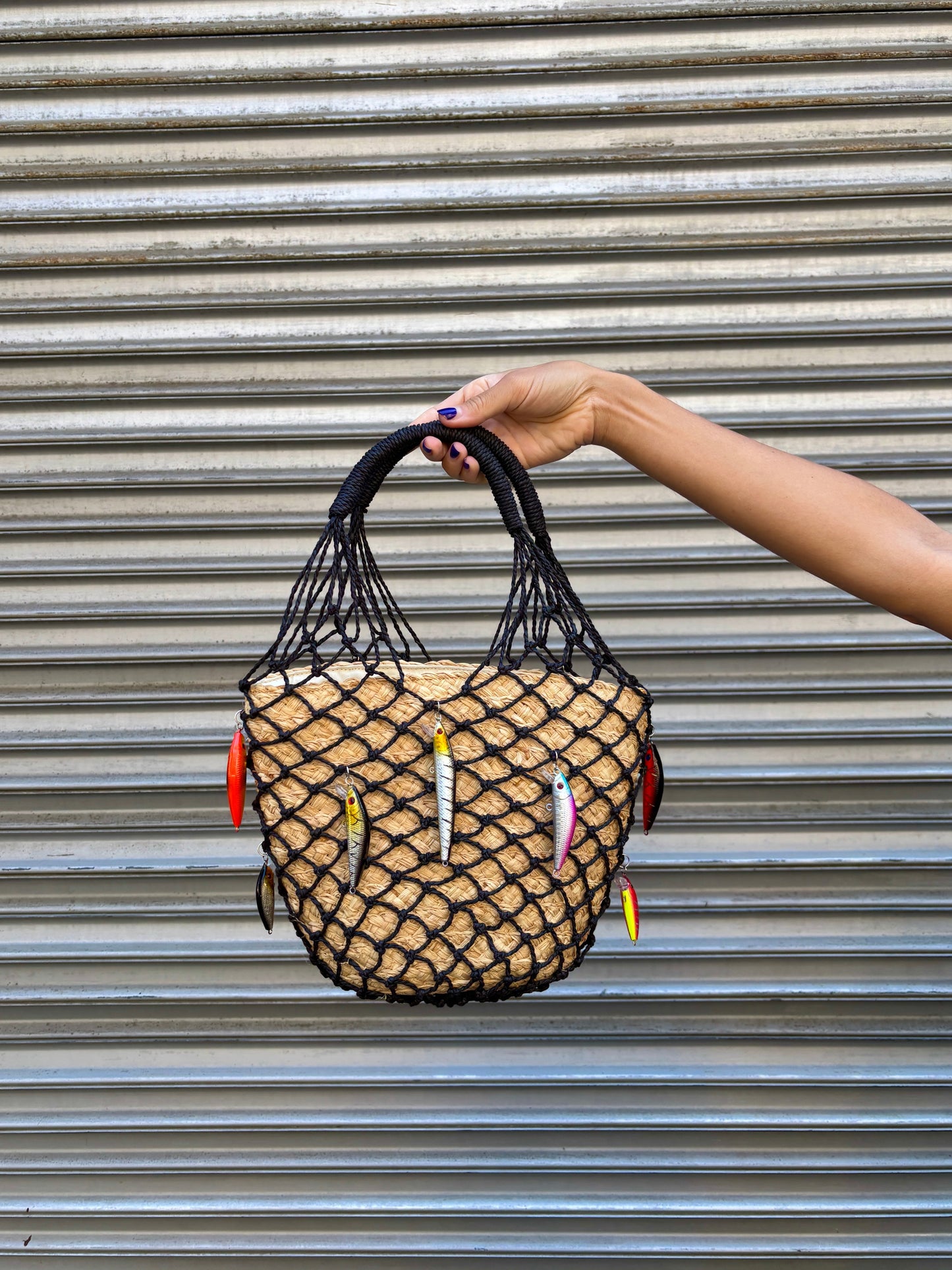 Gone Fishing Bucket Bag