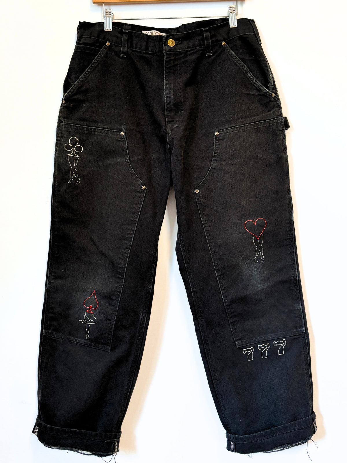 Luck Be A Lady Workwear Jeans